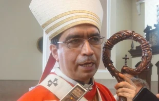 Mons. Josu00e9 Luis Escobar Alas. Cru00e9dito: David Ramos / ACI Prensa. 