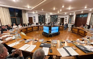 Asamblea de Obispos. Cru00e9dito: Conferencia Episcopal de Bolivia 