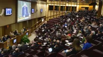 Sesión de la Asamblea General de 2016 de la Pontificia Academia para la Vida. Foto: Sitio web de la Pontificia Academia para la Vida.