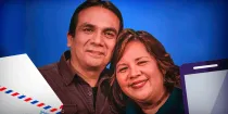 Luis Enrique Ascoy y su esposa / Crédito: Luis Enrique Ascoy