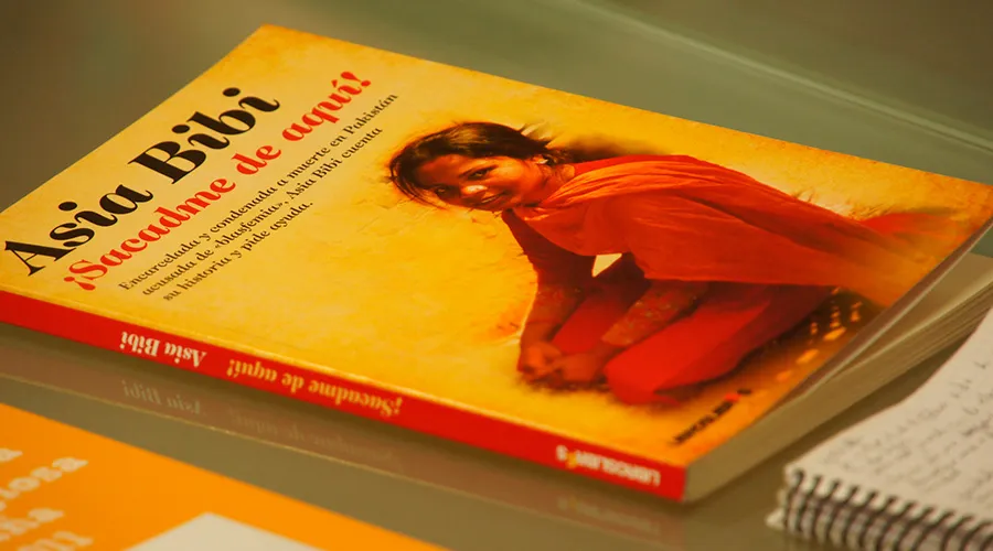 Portada del libro sobre Asia Bibi / Foto: Flickr de HazteOir.Org (CC-BY-SA-2.0)?w=200&h=150
