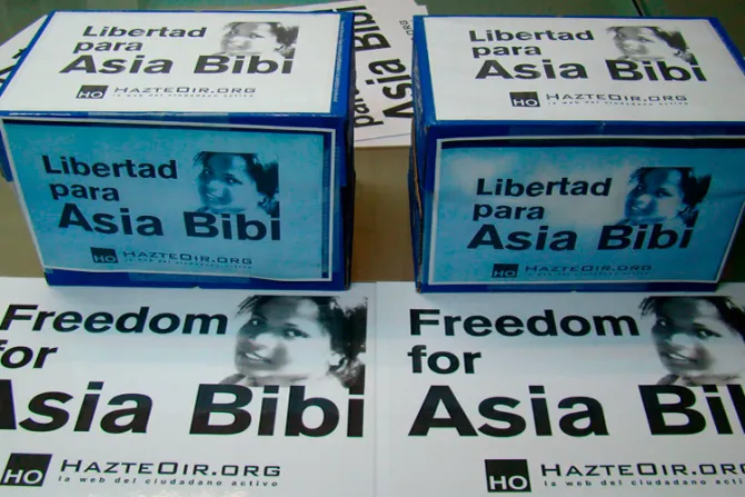 Asia Bibi cumple hoy 2.000 días encarcelada injustamente por blasfemia en Pakistán