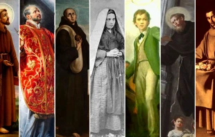 San Francisco de Asu00eds, San Ignacio de Loyola,  San Juan de Dios, Santa Bernardette, Santo Domingo Savio, San Josu00e9 Cupertino y San Diego de Alcalu00e1. null