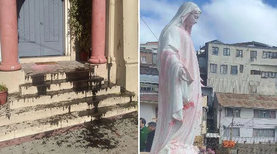 Ataque a Capilla de la Medalla Milagrosa / Crédito: Parroquia Inmaculado Corazón de María, Valparaíso?w=200&h=150