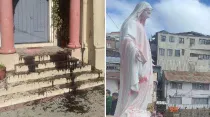 Ataque a Capilla de la Medalla Milagrosa / Crédito: Parroquia Inmaculado Corazón de María, Valparaíso