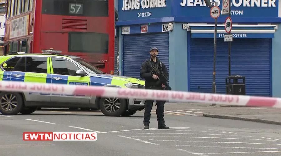 Ataque en Londres. Crédito: EWTN Noticias (captura de video)