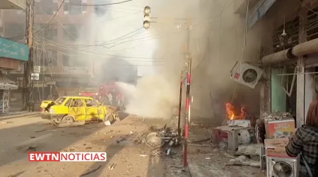 Atentados en Siria dejan 6 muertos: Dos explosiones ocurrieron cerca a iglesia católica