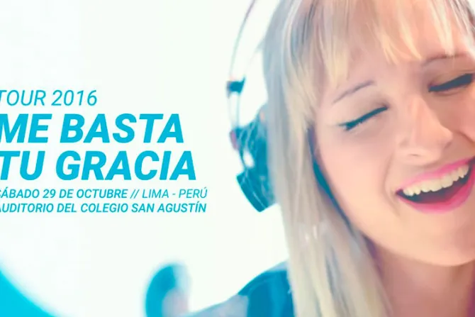 VIDEO: Cantante Athenas llega al Perú con su gira “Me basta tu gracia”