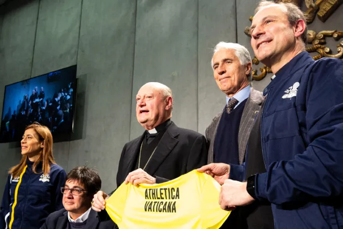 Presentan Athletica Vaticana, la primera asociación deportiva del Vaticano
