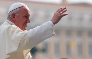 El Papa Francisco. Foto: Daniel Ibu00e1u00f1ez / ACI Prensa 