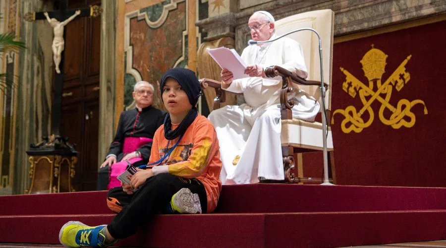 Audiencia del Papa Francisco con la Fundación Italiana para el Autismo. Crédito: Vatican Media?w=200&h=150