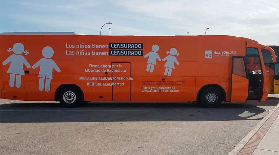 Tercer autobús contra la ideología de género. Foto: HazteOír.?w=200&h=150