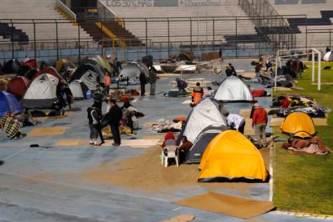 Obispo agradece solidaridad con víctimas del terremoto en Chile e invita a seguir colaborando