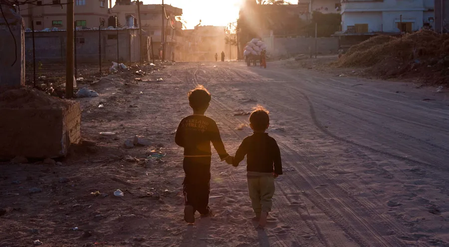 Niños en Irak. Foto: Cáritas / Katie Orlinsky?w=200&h=150