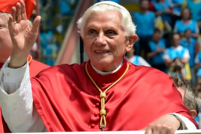 Benedicto XVI tras victoria de Alemania: “Espero que los argentinos se repongan pronto”