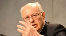 Cardenal Lorenzo Baldisseri. Foto: Daniel Ibáñez / ACI Prensa
