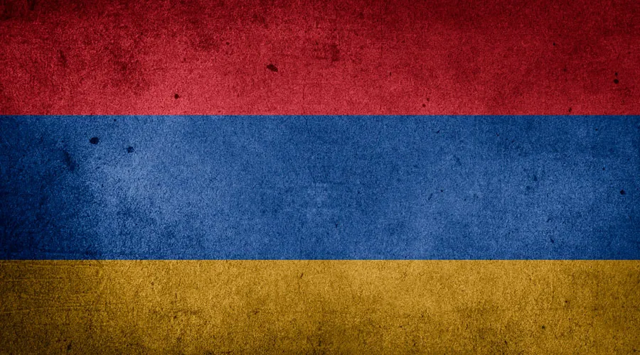 Bandera de Armenia. Crédito: Pixabay