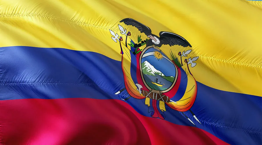 Bandera de Ecuador. Crédito: Pixabay