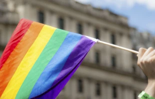 Bandera lobby gay. Cru00e9dito: Ian Taylor / Unsplash 