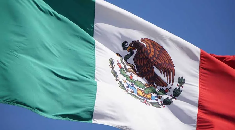 Bandera de México. Foto: David Ramos / ACI Prensa.?w=200&h=150