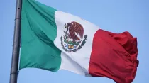 Bandera de México. Crédito: David Ramos / ACI Prensa.