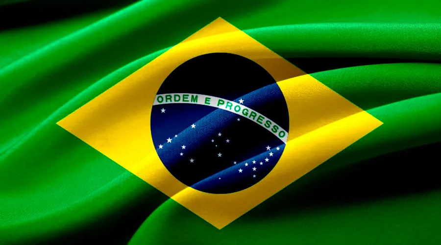 Bandera de Brasil. Crédito: Pixabay