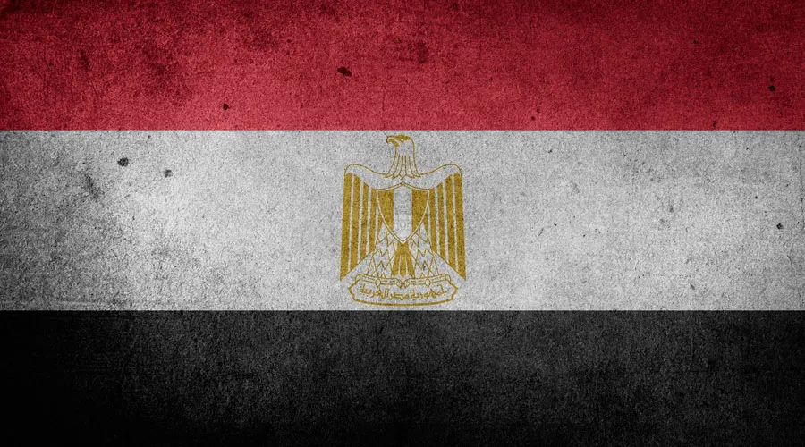 Bandera de Egipto / Foto: Pixabay (Dominio Público)