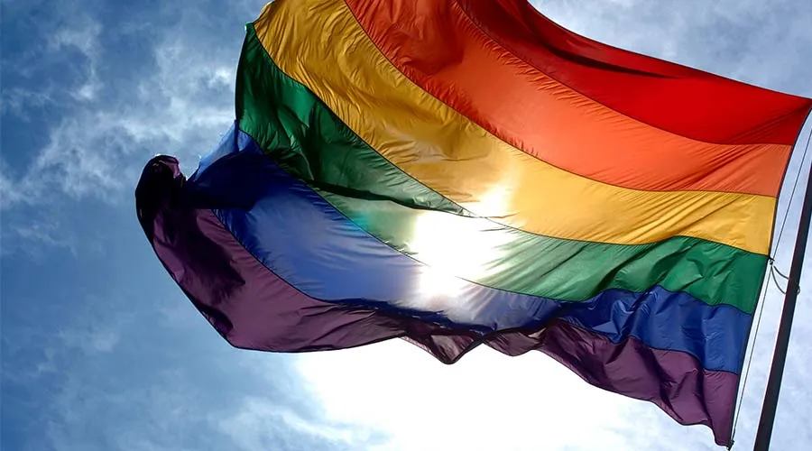 Bandera gay. Foto: Flickr de Kevin Wong (CC BY 2.0).