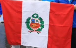 Bandera del Peru00fa. Cru00e9dito: ANDINA / EsSalud 