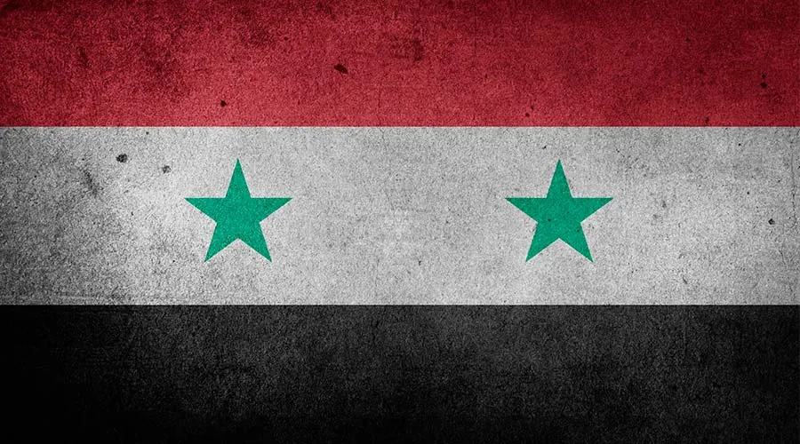 Imagen referencial / Bandera de Siria. Foto: Pixabay / Dominio público.?w=200&h=150