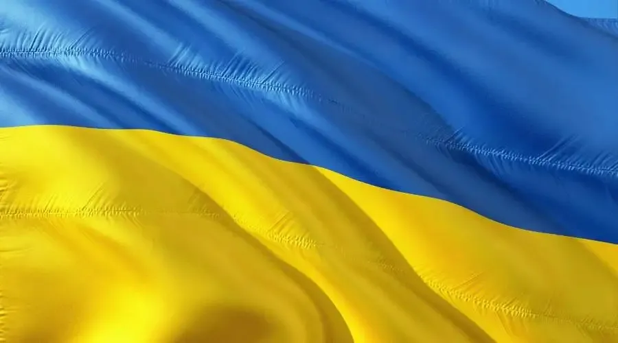 Imagen referencial. Bandera de Ucrania. Crédito: Pixabay