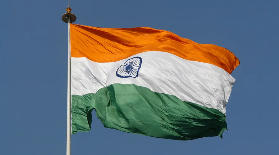 Imagen referencial / Bandera de India. Foto: © Yann Forget / Wikimedia Commons / CC-BY-SA-3.0.