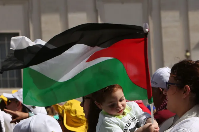 Presidente del Estado palestino abrirá embajada ante la Santa Sede