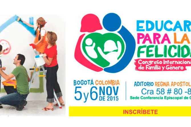 “Educar para la felicidad”: Organizan congreso internacional de familia en Colombia