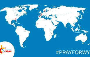 Banner JMJ Cracovia 2016. 