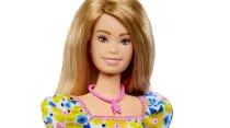 Nueva muñeca Barbie con síndrome de Down. Crédito: Mattel.
