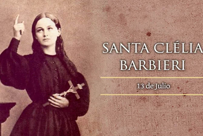 Hoy celebramos a Santa Clélia, la fundadora más joven en la historia de la Iglesia