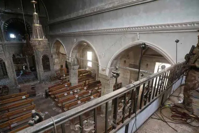 Iglesias saqueadas y quemadas: Lo que deja el Estado Islámico en  Irak a su retirada