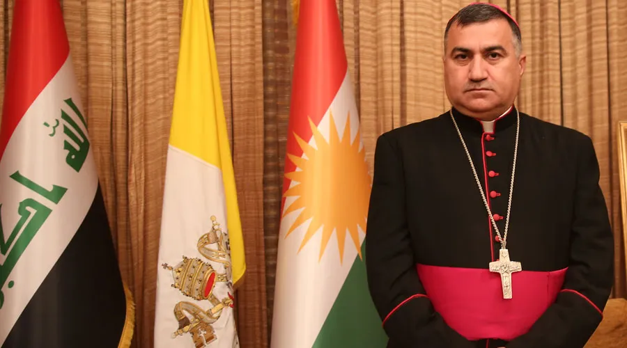 Mons. Bashar Warda, Arzobispo de Erbil (Irak). Foto: Daniel Ibáñez (ACI Prensa)