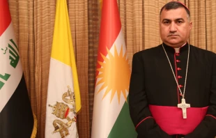 Mons. Bashar Warda, Arzobispo de Erbil (Irak). Foto: Daniel Ibu00e1u00f1ez (ACI Prensa) 