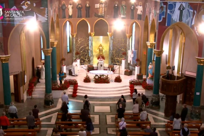 Sigue en directo el Rosario por la fiesta de Santa Rita de Casia desde su Santuario