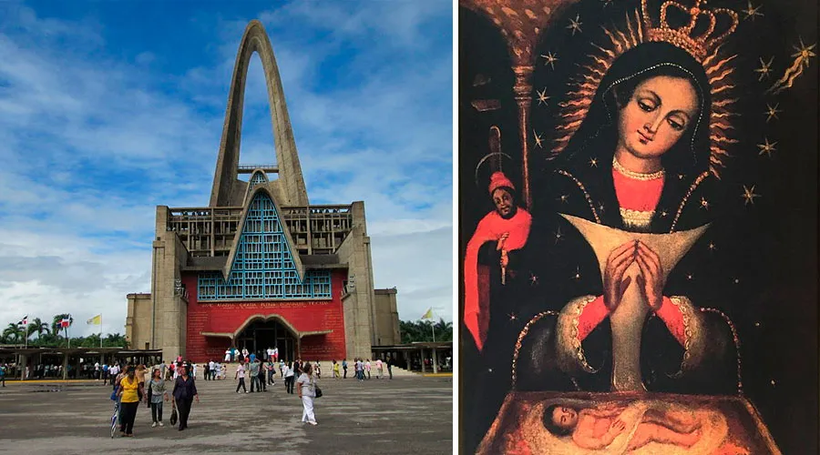 Basílica de Nuestra Señora de Altagracia e imagen de la Virgen de Altagracia. Crédito: Wikipedia?w=200&h=150