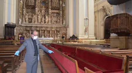 Basílica del Pilar de Zaragoza se prepara para recibir a fieles tras pandemia 