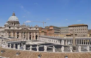 Basílica de San Pedro en el Vaticano. Foto: Daniel Ibáñez / ACI Prensa 
