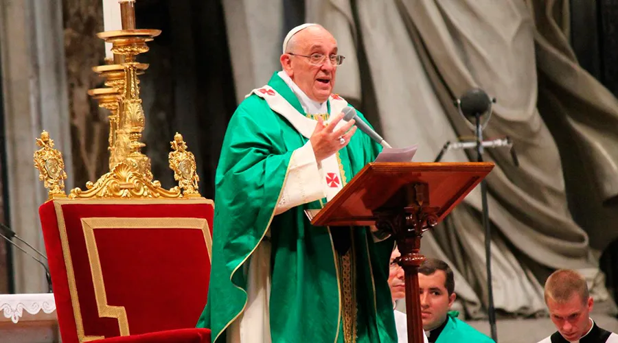 Papa Francisco. Foto referencial Lauren Cater / ACI Prensa?w=200&h=150