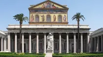 Basílica San Pablo Extramuros en Roma. Crédito: Dominio público