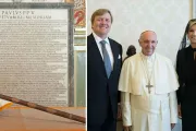 Iglesia devuelve "trofeo de guerra" a Holanda tras encuentro con el Papa Francisco