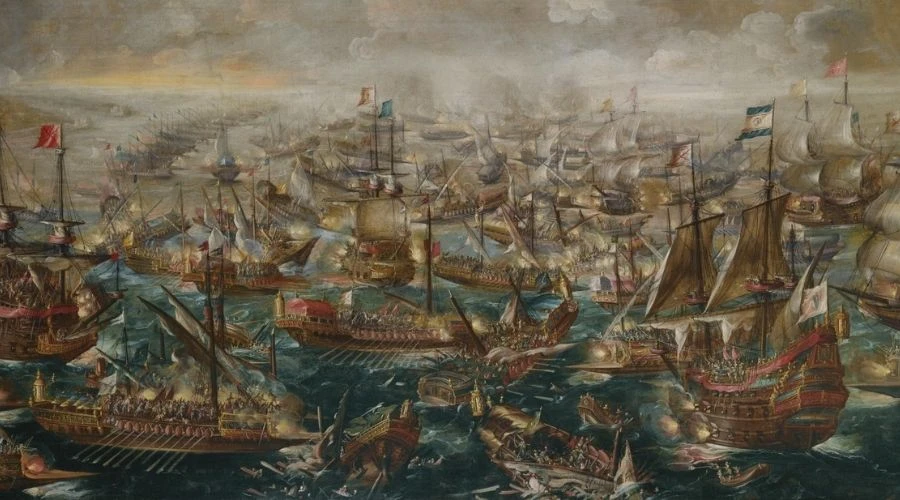 Pintura de la batalla de Lepanto. Autor: Andries van Eertvelt.?w=200&h=150