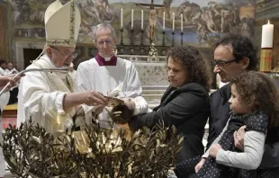 Un momento de la celebración. Foto: Vatican Media 