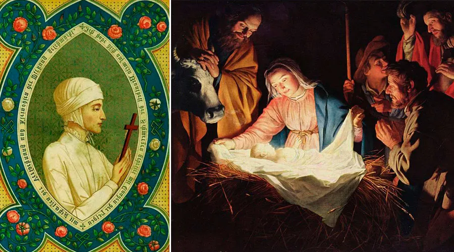 Una famosa Beata y mística vio el Nacimiento de Cristo. Aquí su relato